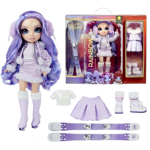 Lalka Rainbow High Winter Break Violet